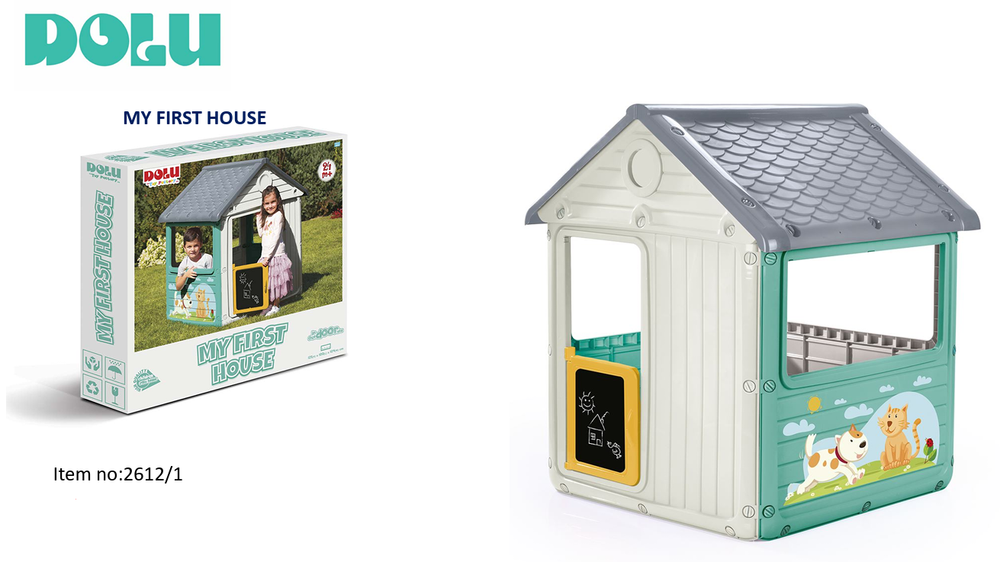 Dolu Dolu My First House Kids Playhouse | 2612/1 - Toys & Games - Lebanon