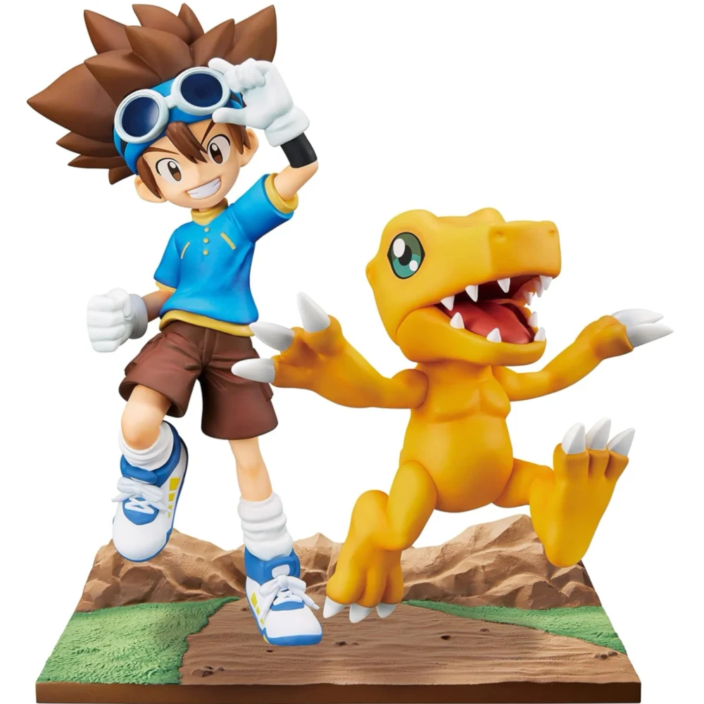 Digimon Adventure - DXF Adventure Archives - Taichi & Agumon Statue - Toys & Games - Lebanon