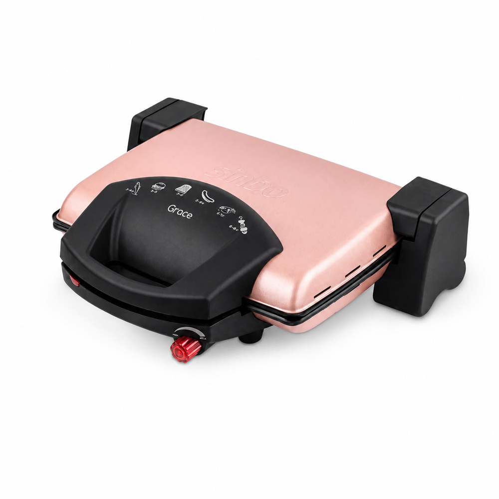 Fakir Fakir Grace 1800W Grill & Toaster - Pink | 41004036 - Home & Kitchen - Lebanon