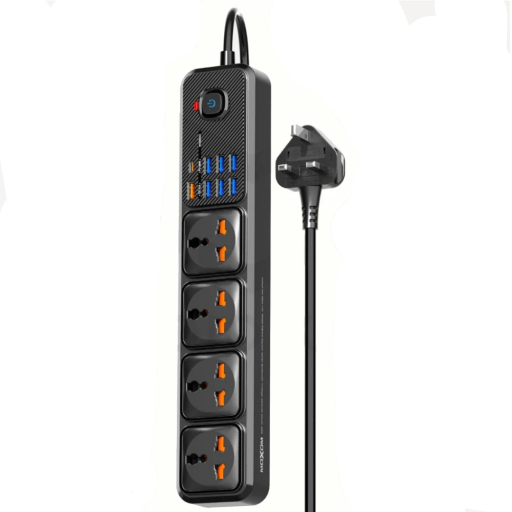 Moxom MOXOM Heavy Duty Power Strip with USB-A & Type-C | ST16 - Computers & Tech - Lebanon