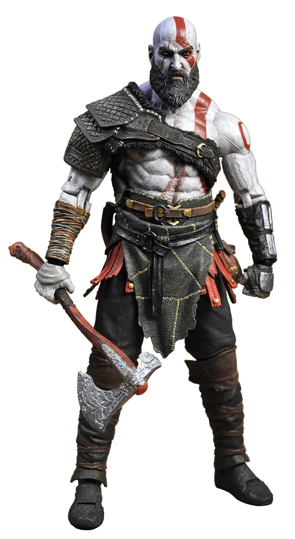 God of War 4 Kratos Model Decoration Hand-made PVC Figure 20cm - Toys & Games - Lebanon