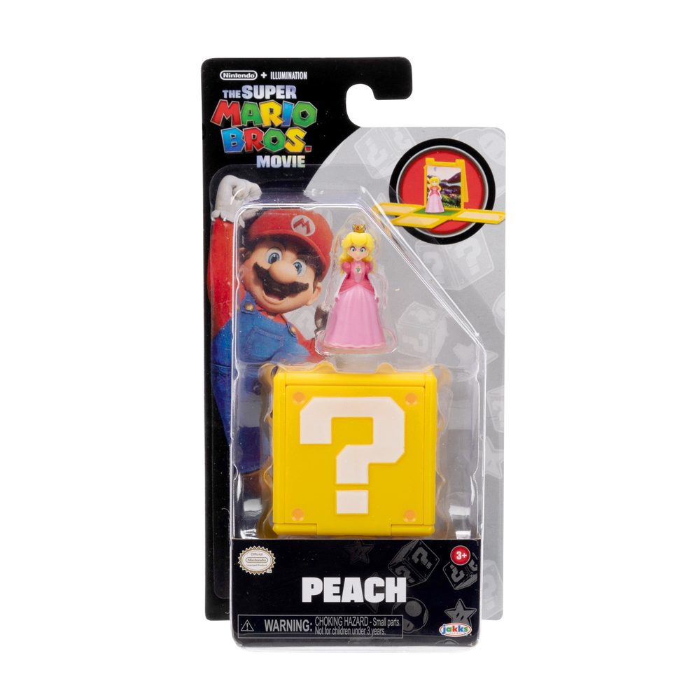 Jakks Pacific Super Mario Bros Princess Peach 1.25 Inch Mini Figure - Toys & Games - Lebanon