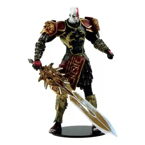 God of War 3 Kratos 19cm PVC Figure with Sword Model - Toys & Games - Lebanon