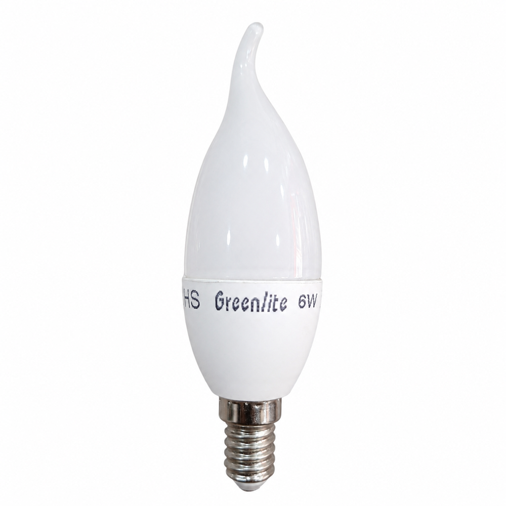 Greenlite 6W Flame LED Candle Bulb | LED-6W-FLAME - Home & Kitchen - Lebanon