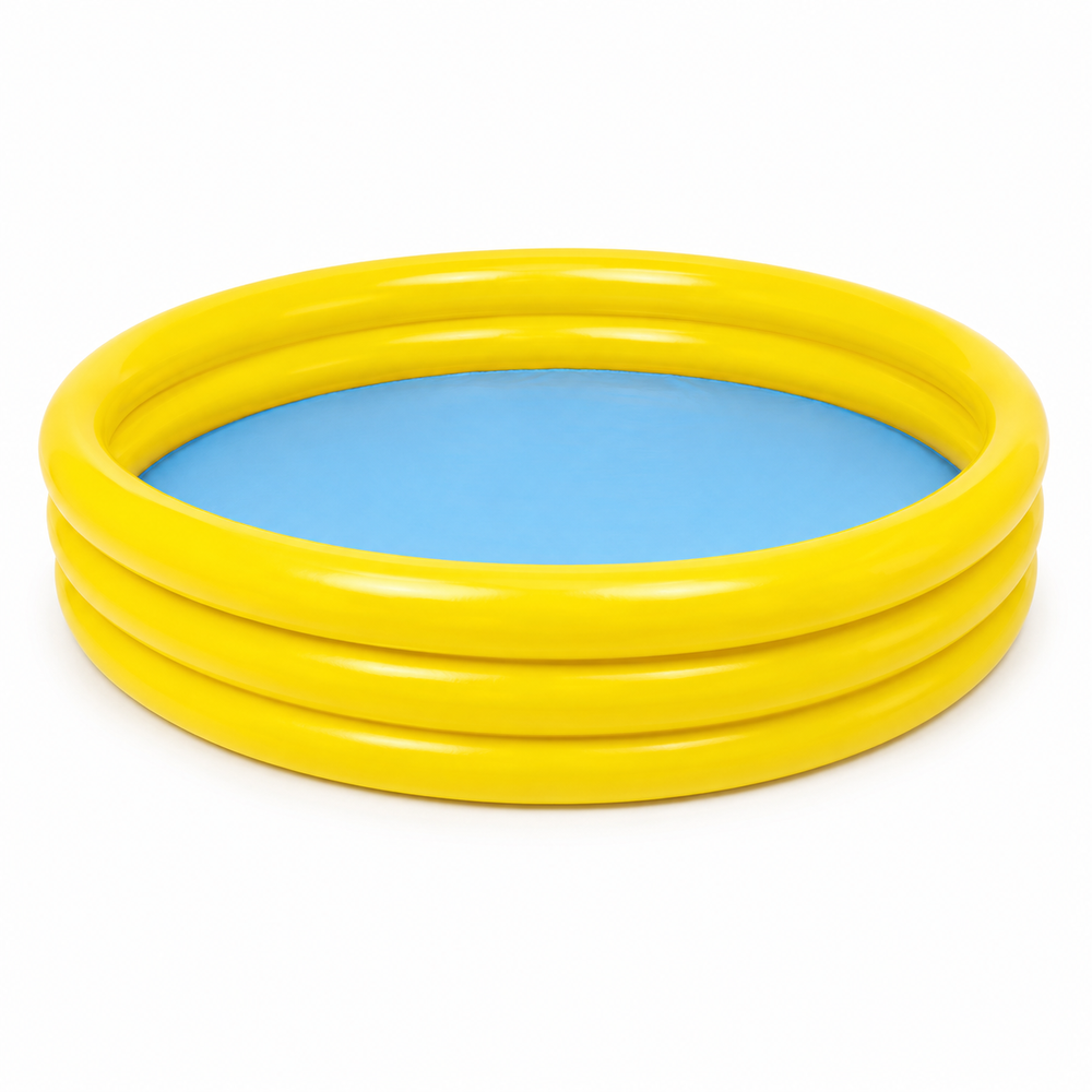 Jilong Ages 2-6 Plain Pool 122X25CM -yellow - 10303-1 - Sports & Outdoors - Lebanon