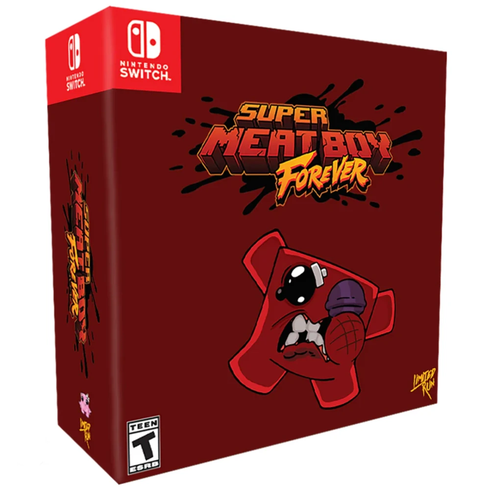 Nintendo Super Meat Boy Forever Collector's Edition (Limited Run Games #116) - Nintendo Switch - Gaming - Lebanon