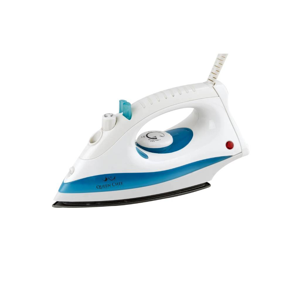 Queen Chef Queen Chef Steam Iron 1200W - Blue | QC-SI-119 - Home & Kitchen - Lebanon
