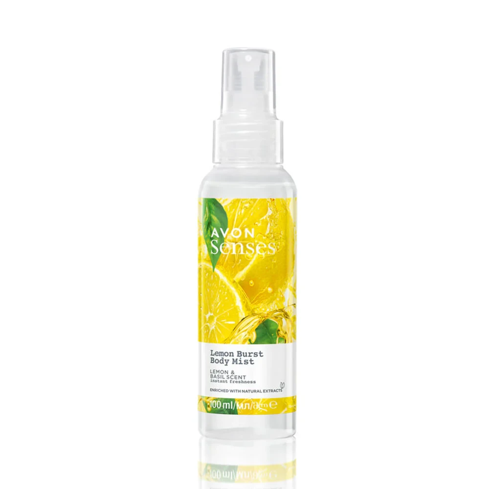Avon Avon Senses Lemon Burst Body Mist - 100ml | AV-1566134 - Beauty & Personal Care - Lebanon