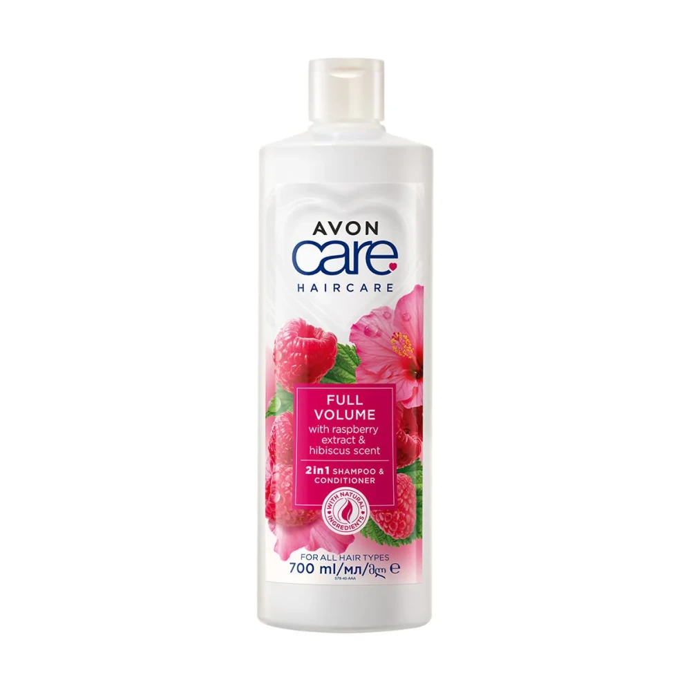 Avon Avon Naturals Raspberry Extract & Hibiscus 2 In 1 Shampoo & Conditioners | 1589352 - Beauty & Personal Care - Lebanon