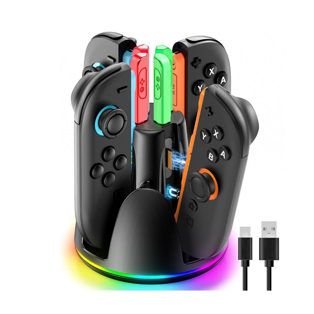 Nintendo Nintendo Switch 2 Joy-Con 2 Charging Dock with RGB Lights - 2.5H Fast Charging - Gaming - Lebanon