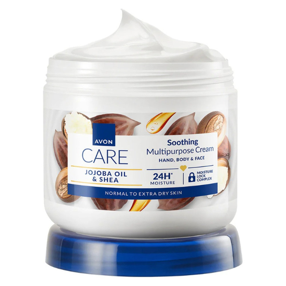 Avon Avon Care Soothing Jojoba Oil & Shea Multipurpose Cream 400ml | 1573908 - Beauty & Personal Care - Lebanon