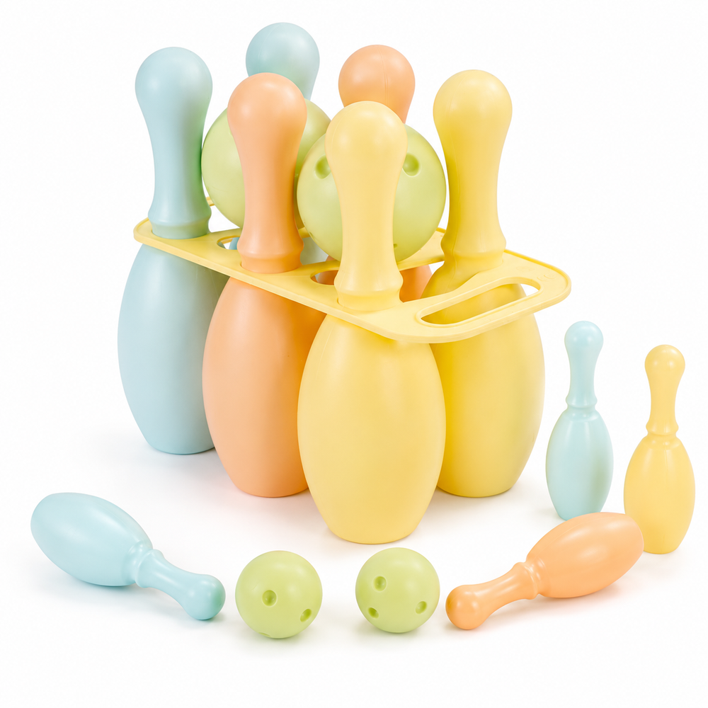 Bowling Set with Pins & Balls 29x32x20cm | 5222/1 - Toys & Games - Lebanon