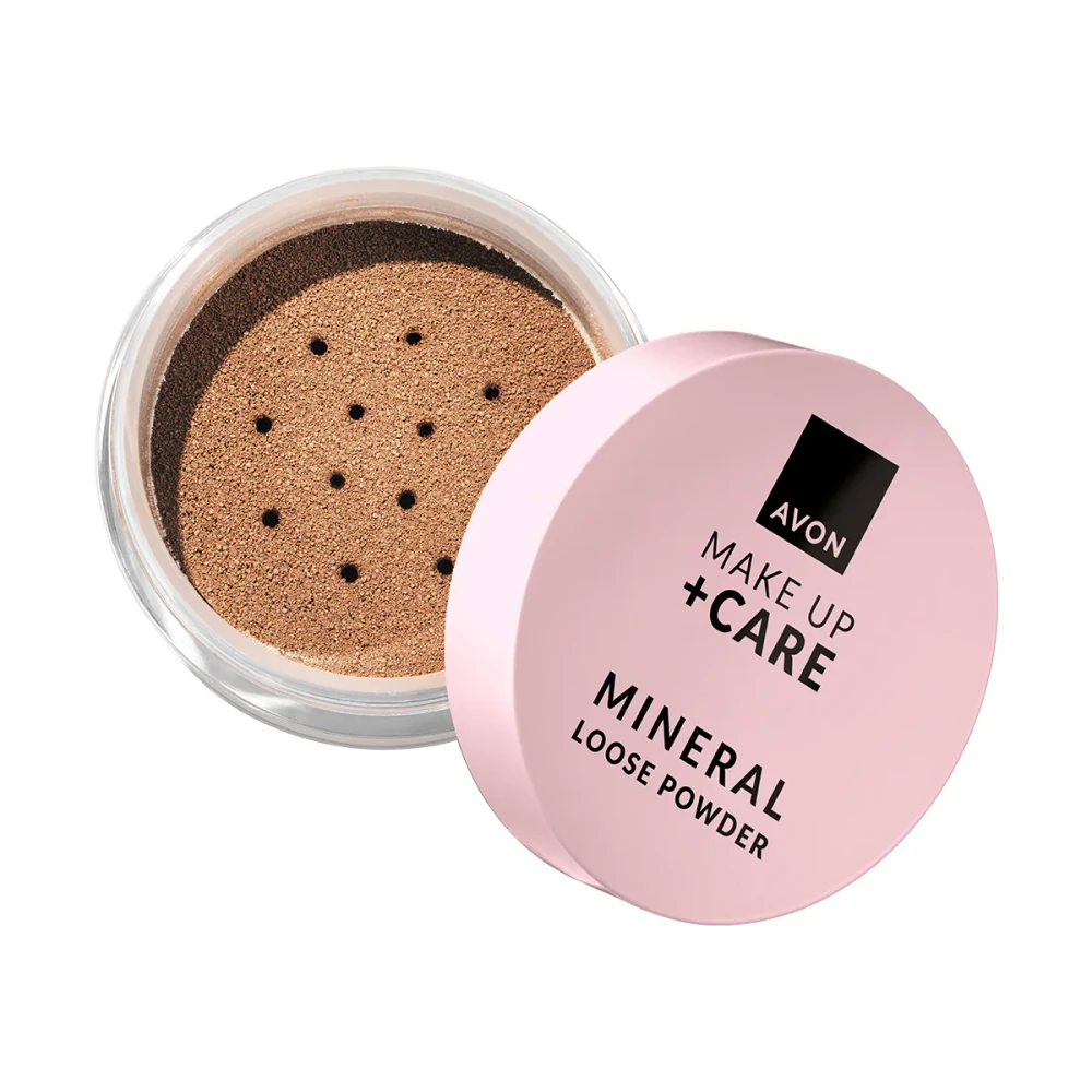 Avon Avon Plus Care Mineral Loose Powder - Medium Deep | 1548379 - Beauty & Personal Care - Lebanon