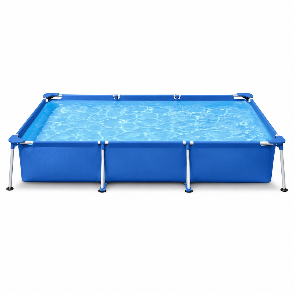 Jilong Avenli Jilong Rectangular Frame Pool 228x159x42cm - Blue | 17804 - Sports & Outdoors - Lebanon