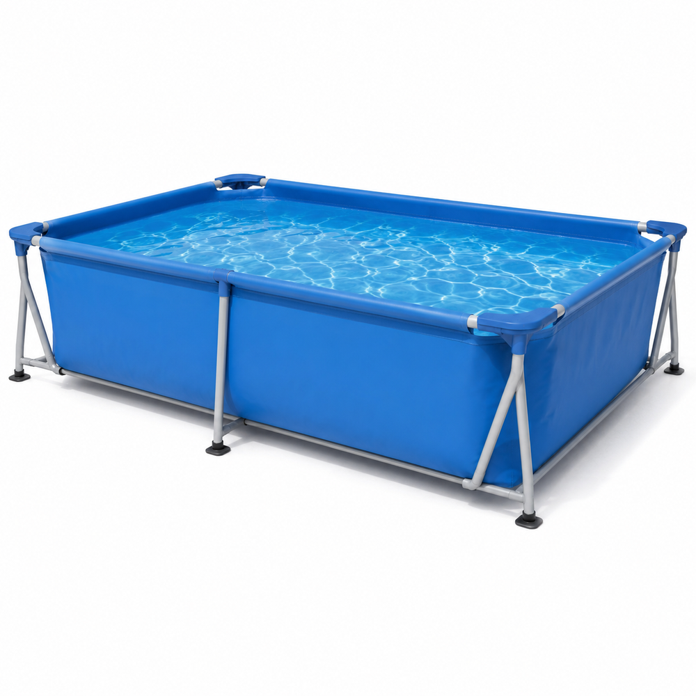 Jilong Avenli Jilong Rectangular Frame Pool Set 258x179x66cm - Blue | 17805EU - Sports & Outdoors - Lebanon