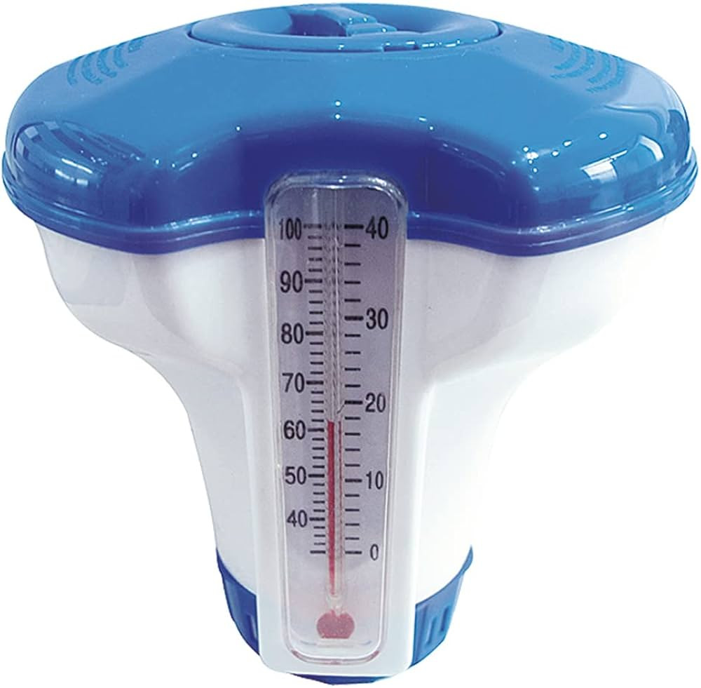 Jilong Avenli Jilong Floating Dispenser with Thermometer 12cm | 290618 - Sports & Outdoors - Lebanon