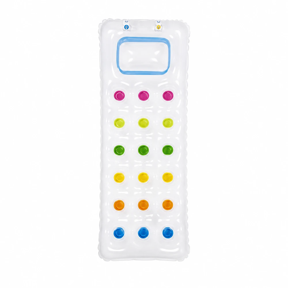 18 Pockets Fashion Inflatable Mat 14+ - White | 27131 - Sports & Outdoors - Lebanon