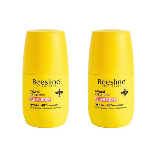 Beesline Beesline Natural Roll-On Deo - Elder Rose Special Offer - Beauty & Personal Care - Lebanon
