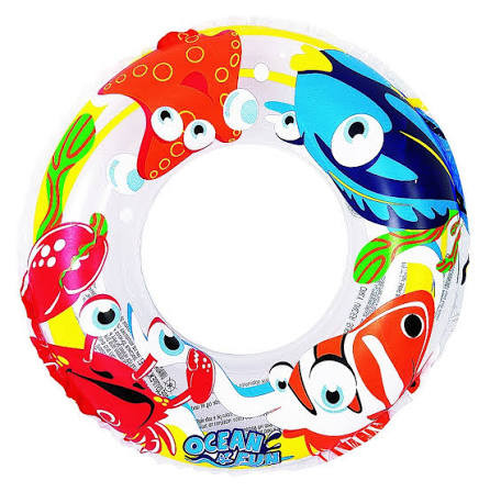 Jilong Jilong Ocean Fun Swim Ring Ages 3-5 - White | 47224 - Sports & Outdoors - Lebanon