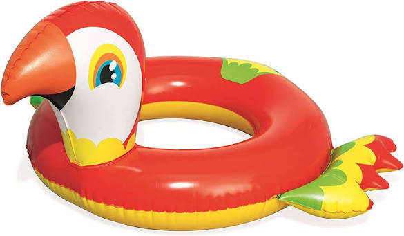 Jilong Jilong Animal Swim Ring Ages 4-8 - Parrot | 35187 - Sports & Outdoors - Lebanon