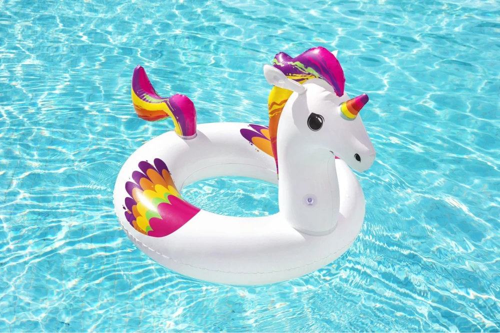 Jilong Jilong Animal Swim Ring Ages 4-8 - Unicorn | 35182 - Sports & Outdoors - Lebanon