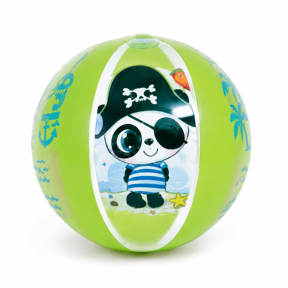 Panda Beach Ball 2+ - Green| 53014 - Sports & Outdoors - Lebanon