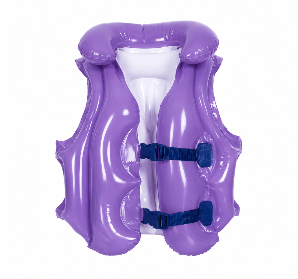 Jilong Jilong Plain Swim Vest 46x42cm - Purple | 32288 - Sports & Outdoors - Lebanon