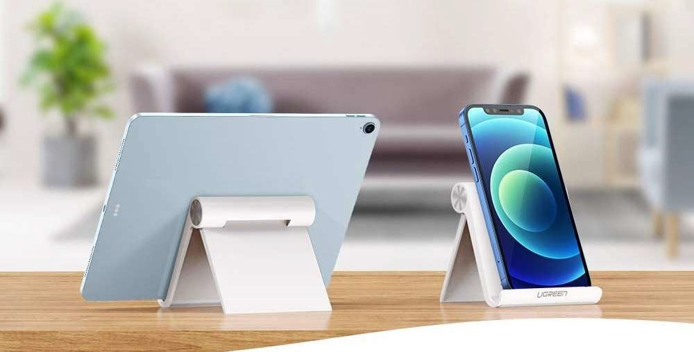 UGREEN UGREEN Multi-Angle Phone and Tablet Stand UP TO 12 INCH White Color | LP384 | 30485 - Phones & Wearables - Lebanon