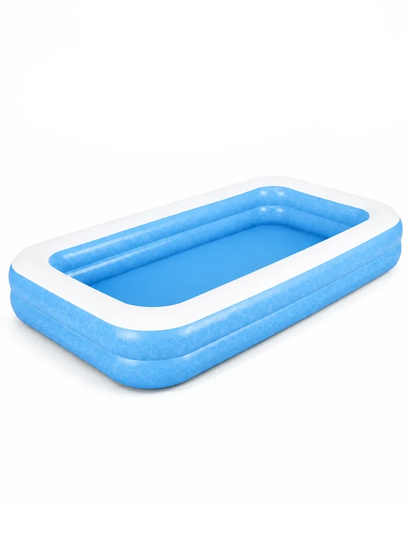 Jilong Jilong Giant Rectangular 2-Ring Pool - Blue & White | 51259 - Sports & Outdoors - Lebanon