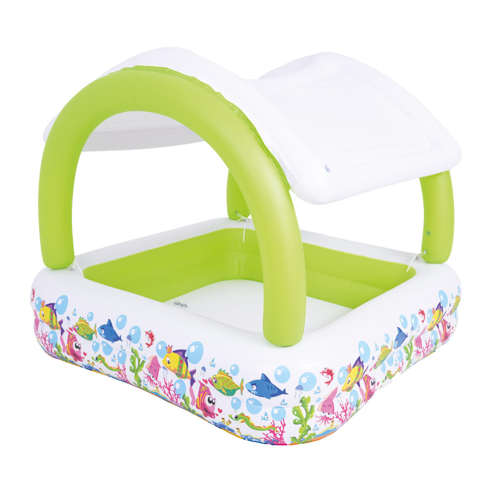 Jilong Jilong Sunshade Square Pool 143x143x123cm | 51016 - Sports & Outdoors - Lebanon