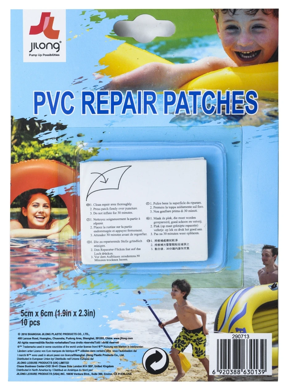 Bestway Jilong Repair Patches 10 Pieces 5x6cm | 290713 - Sports & Outdoors - Lebanon