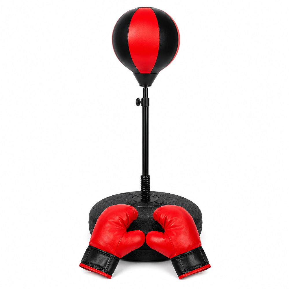 Kids Adjustable Boxing Reflex Ball Set with Gloves | YC856G - Sports & Outdoors - Lebanon