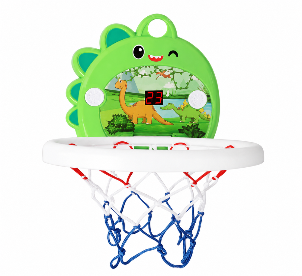 Kids Dinosaur Basketball Hoop with Electronic Score Display | MY2004-1 - Sports & Outdoors - Lebanon