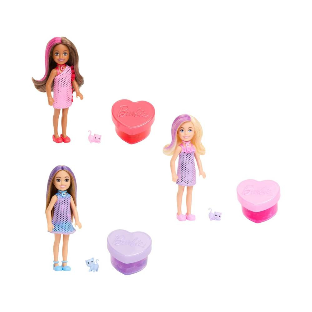 Barbie Barbie Chelsea Party Unboxed Glam Party Doll Set | MTBBJFY04 - Toys & Games - Lebanon