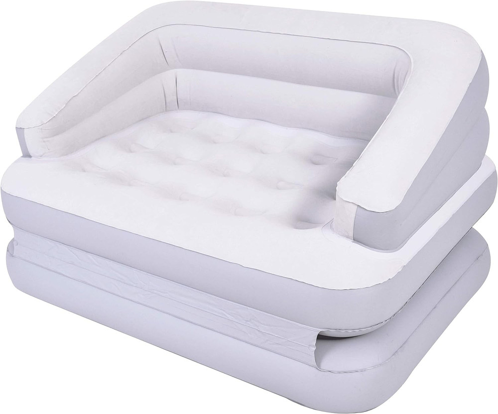 Avenli Avenli 5-in-1 Flocked Inflatable Sofa Bed 198 × 138 × 62cm | 24002 - Sports & Outdoors - Lebanon