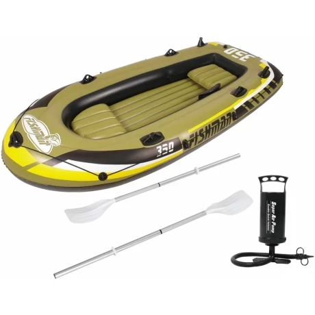 Jilong Jilong Fishman 350 Inflatable Boat Set 305 × 136 × 42cm | 27209-1 - Sports & Outdoors - Lebanon