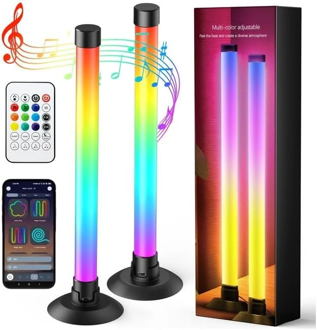 Ledagic LED Light Bar with Music Sync, RGBIC Color Changing TV Backlight & App Control - TV, Cameras & Photography - Lebanon