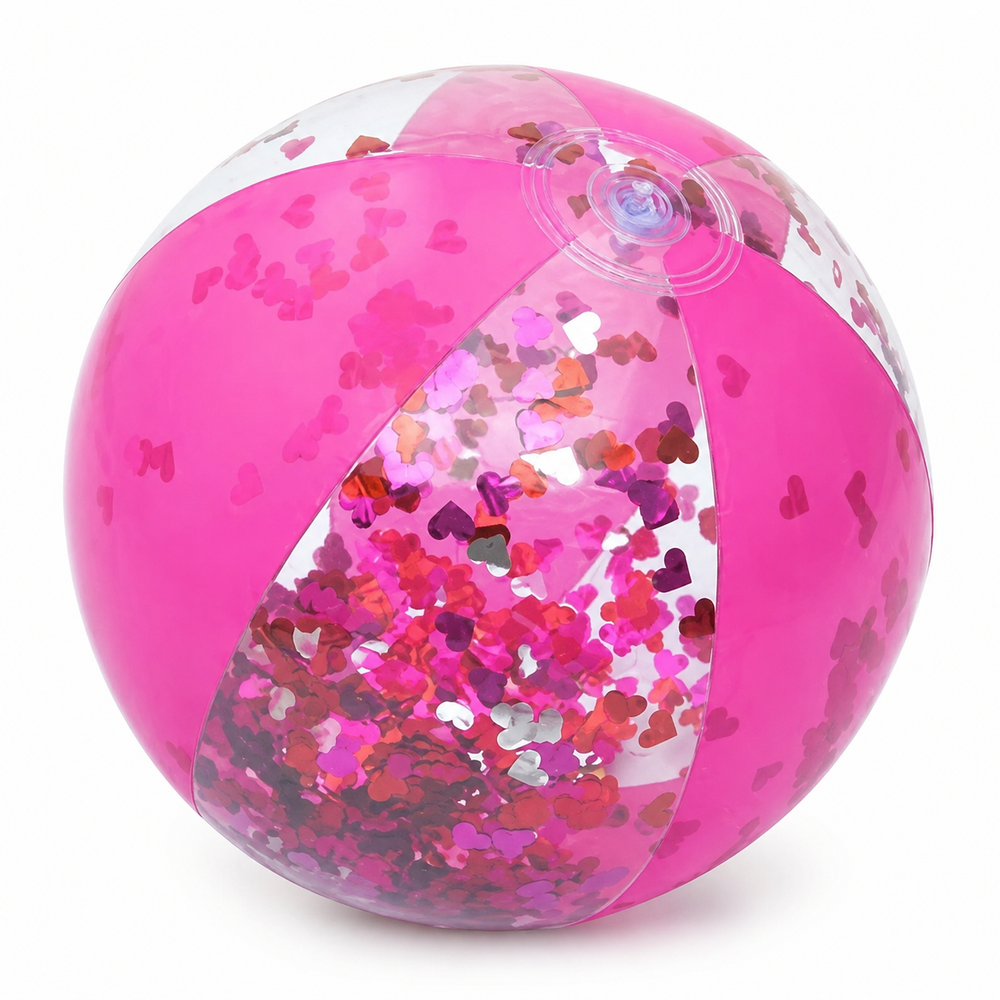 Bestway Bestway Glitter Fusion Inflatable Beach Ball 41 cm - Pink  | 31050 - Sports & Outdoors - Lebanon