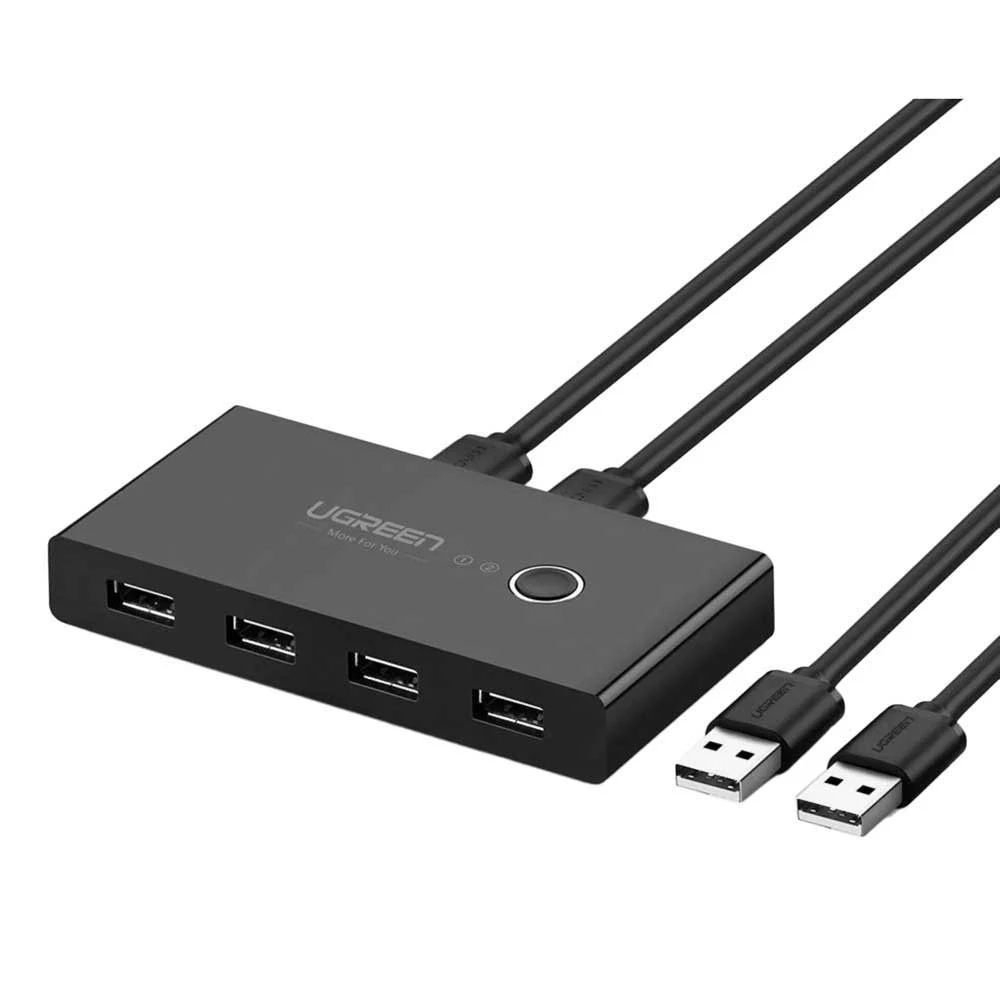 UGREEN UGREEN 2 In 4 Out USB 2.0 KVM Switch Box | US216 | 30767 - Computers & Tech - Lebanon
