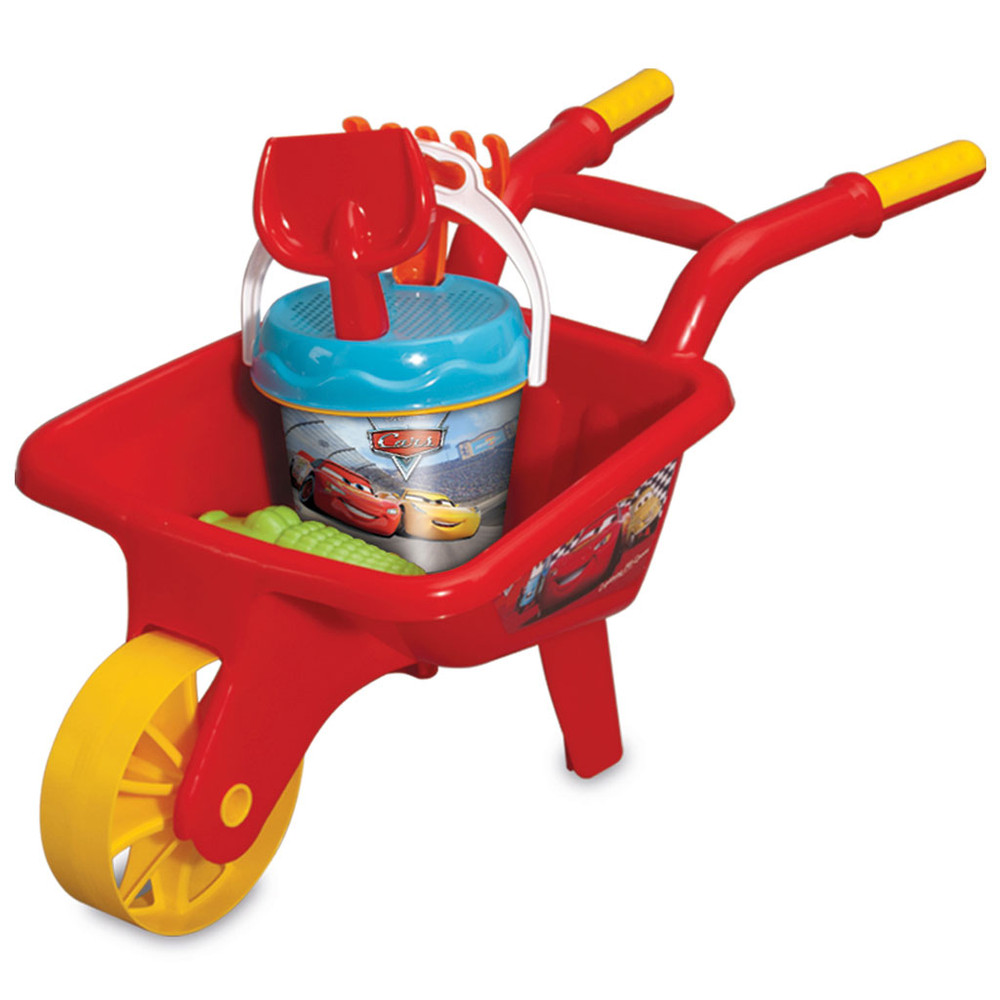 Dede Dede Disney Cars Wheelbarrow Beach Toy Set | 01712 - Toys & Games - Lebanon