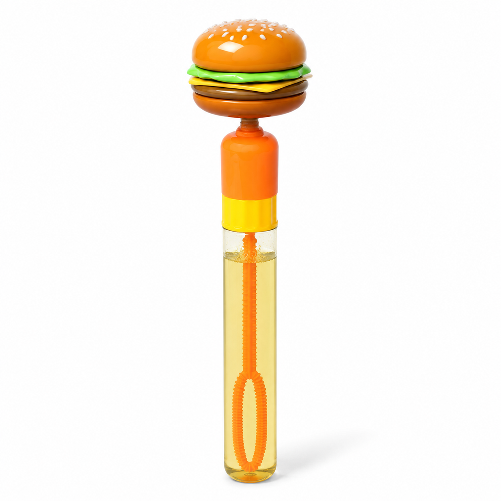 Hamburger-Shaped Bubble Wand Toy with Solution Tube | 2833 - Sports & Outdoors - Lebanon