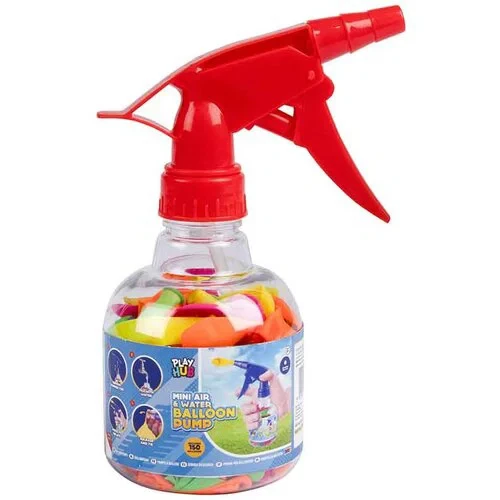Water Balloon Pump Set with 50 Balloons - Red | V12-50PM - Toys & Games - Lebanon