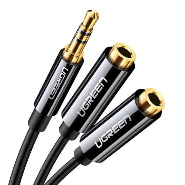UGREEN UGREEN Audio Cable Splitter 3.5mm male to 2 female 3.5mm Braid | 10532 - Computers & Tech - Lebanon