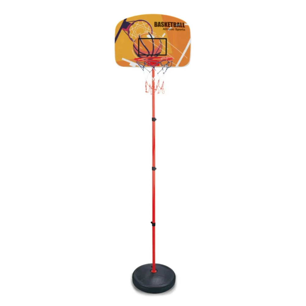 Athletic 170cm Adjustable Basketball Hoop Set with Ball & Pump | BJF001-1 - Sports & Outdoors - Lebanon