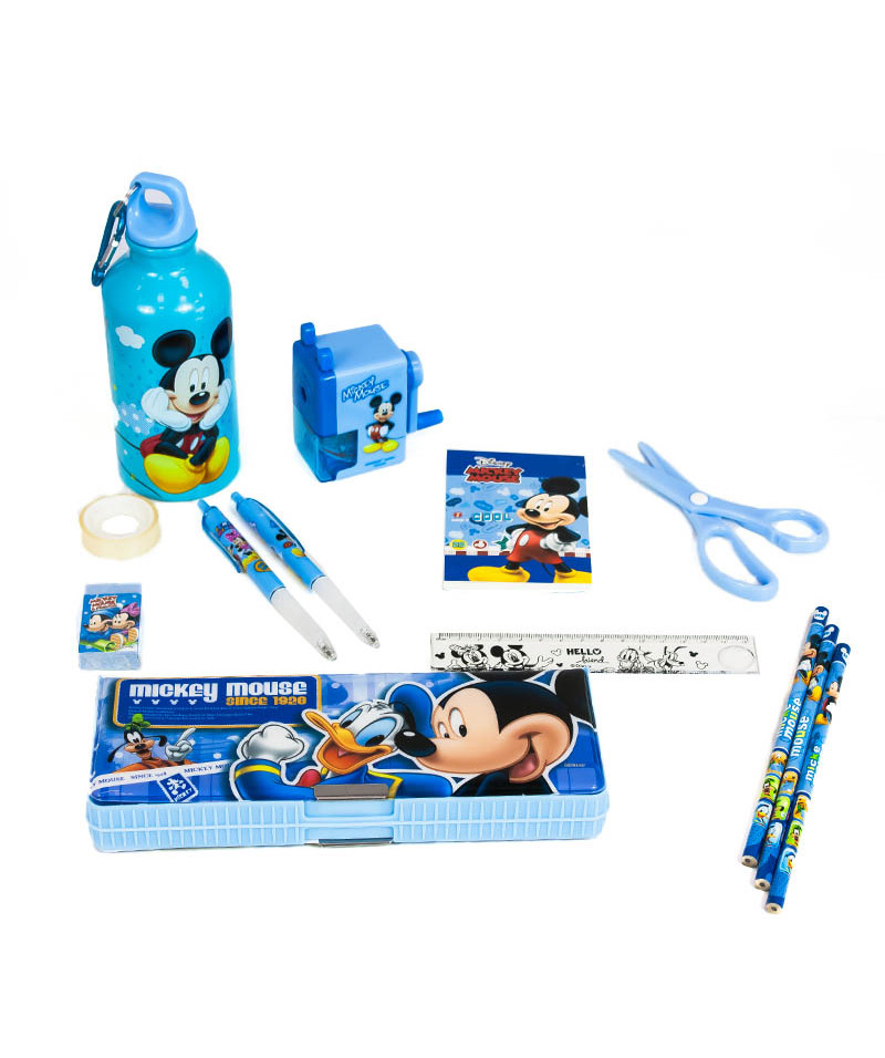 Mickey Mouse Stationery Set with Water Bottle & Pencil Case | WJ1903J - Computers & Tech - Lebanon
