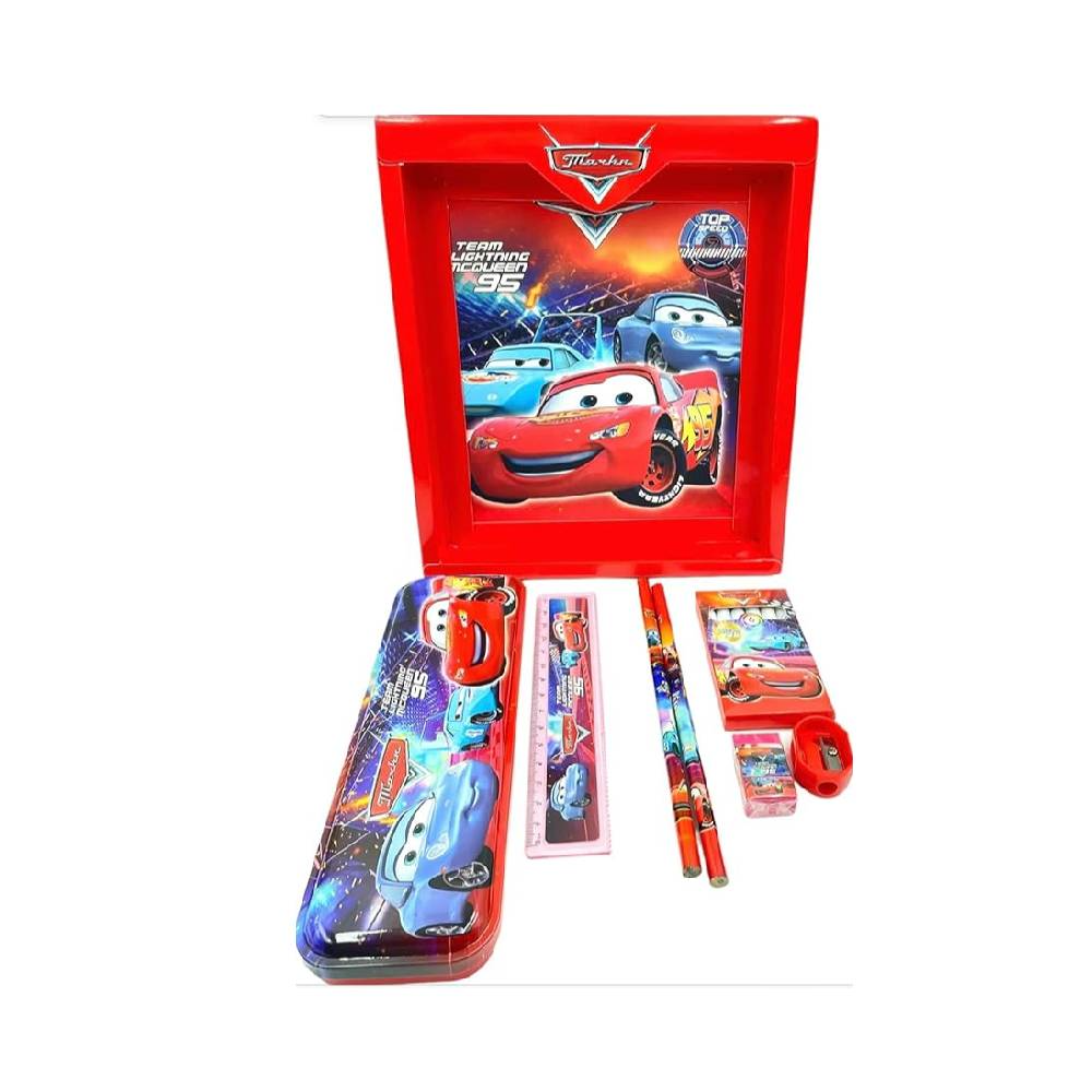 Disney Pixar Cars School Stationery Set with Notebook & Accessories | WJ1935C