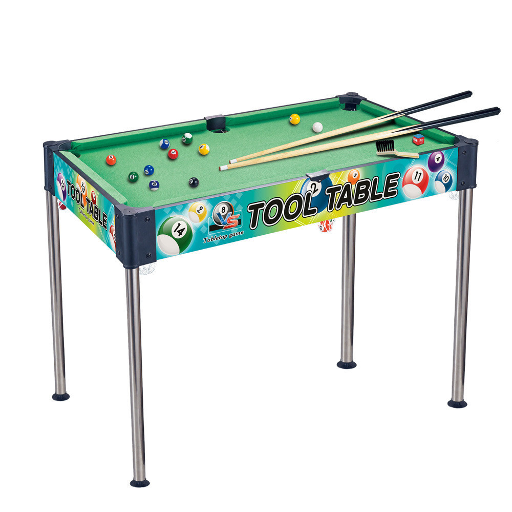 Kids Large Pool Table Game with Metal Legs & Accessories | 2326-1 - Sports & Outdoors - Lebanon