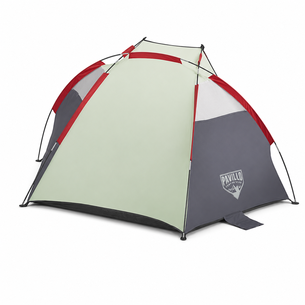  Pavillo Dome Camping Tent - Green & Grey Design | 68001/1 - Sports & Outdoors - Lebanon