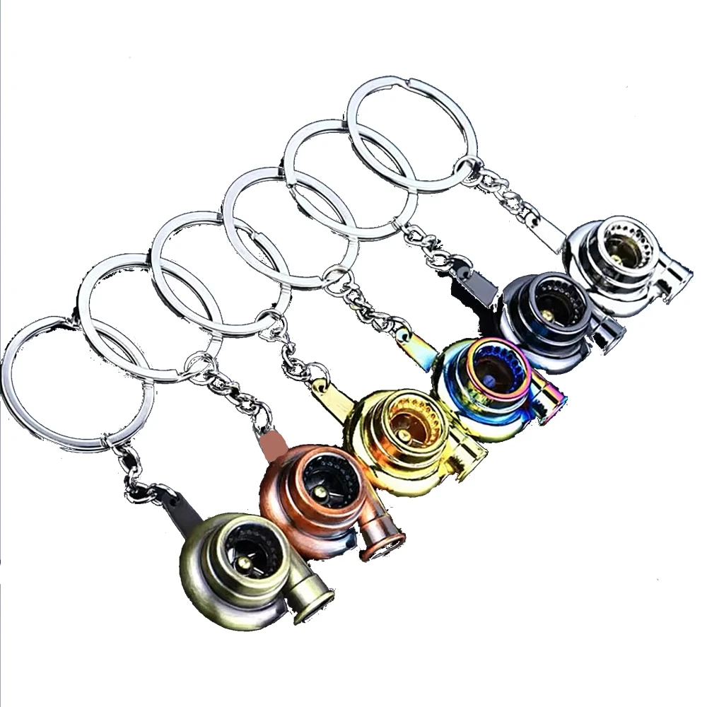 Car Turbo Charger Metal Keychain – 7 Colors - Toys & Games - Lebanon