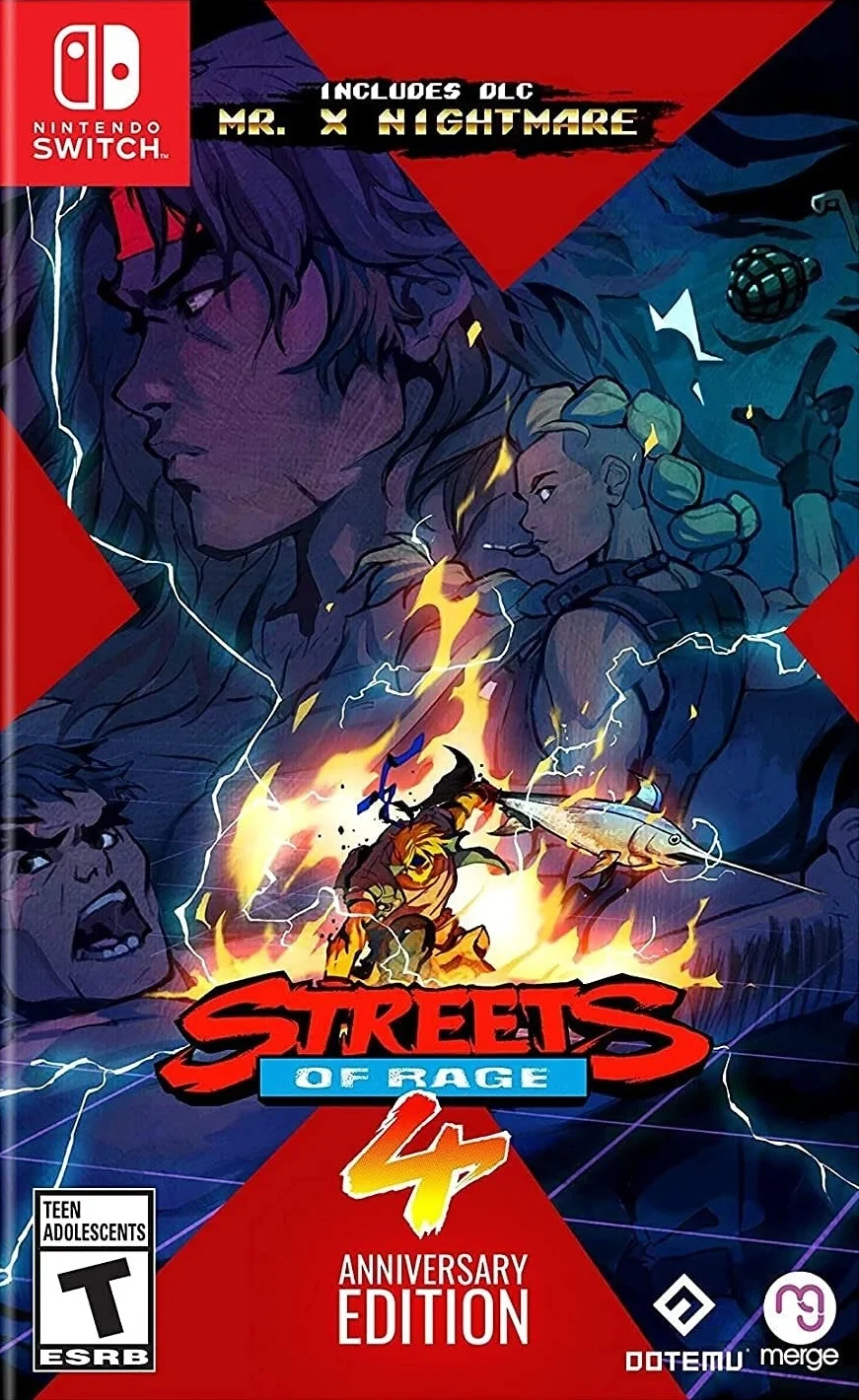 Nintendo Streets of Rage 4 Anniversary Edition - Nintendo Switch - Gaming - Lebanon